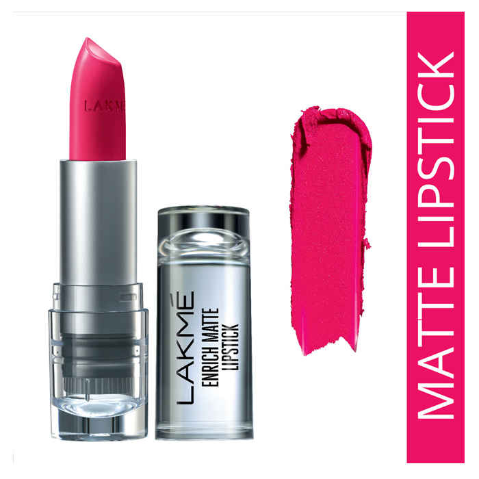Buy Lakme Enrich Matte Lipstick - Shade PM15 (4.7 g) - Purplle