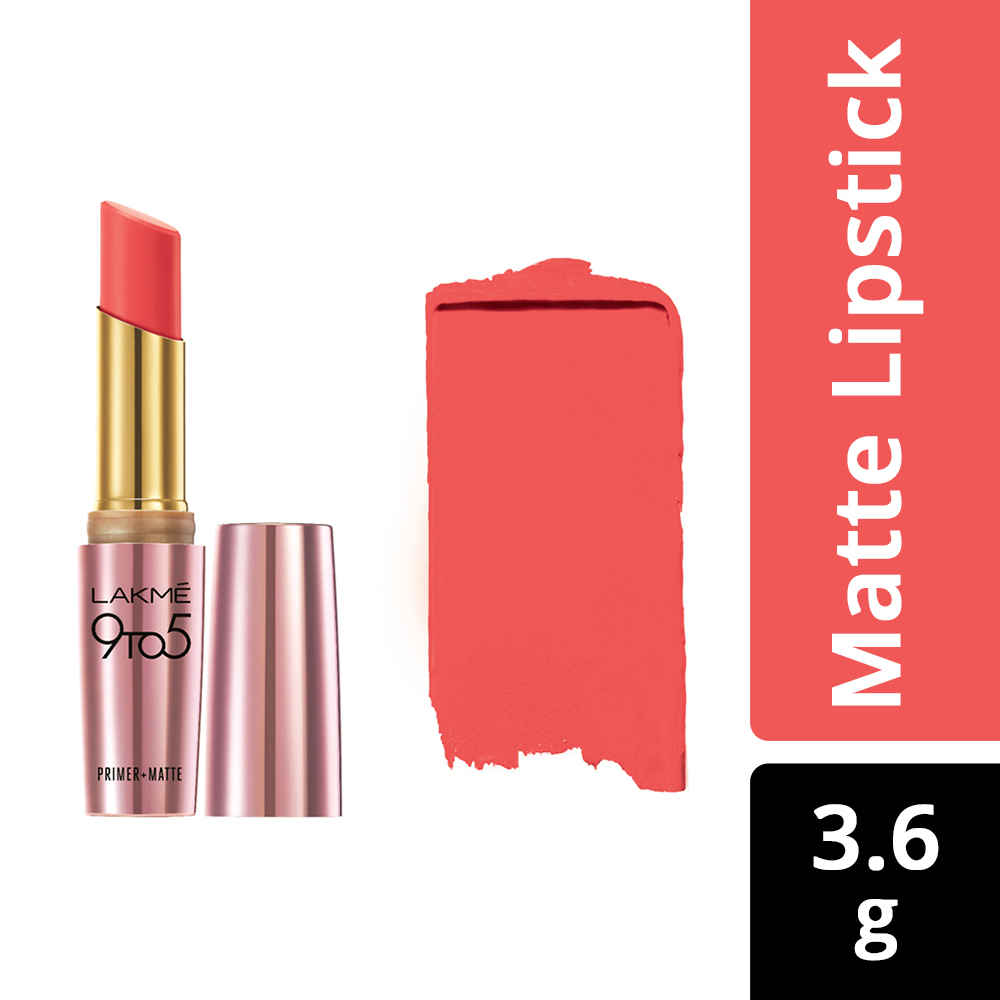 Buy Lakme 9 to 5 Primer + Matte Lip Color MP12 Sorbet Tuesday (3.6 g) - Purplle