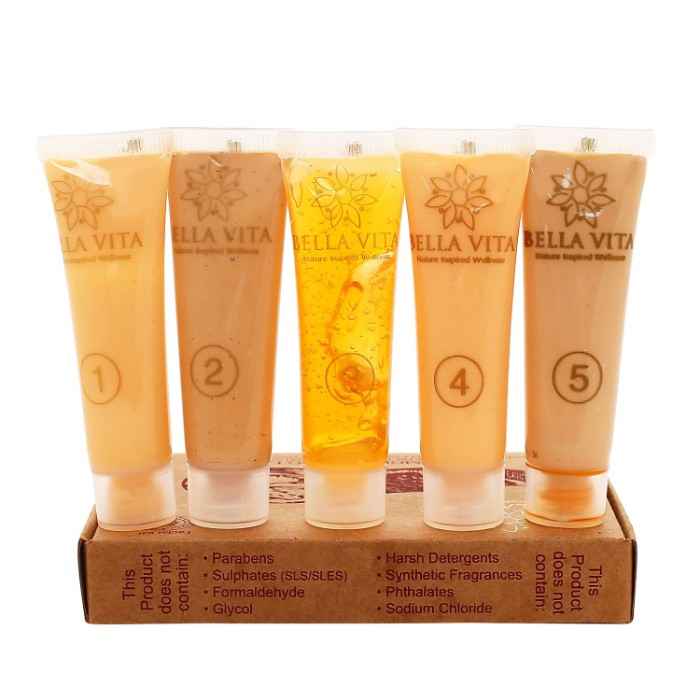 Buy Bella Vita Organic Orange Moisturising Facial Kit - Purplle