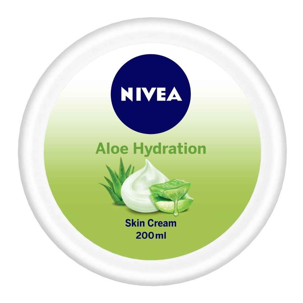 Buy NIVEA Soft Aloe Moisturising Cream All Skin Types 200ml - Purplle