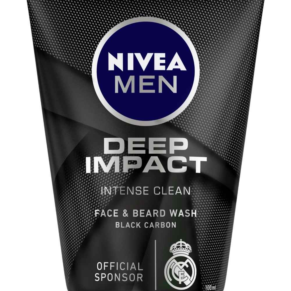 Buy NIVEA MEN Face Wash Deep Impact Intense Clean 100ml - Purplle