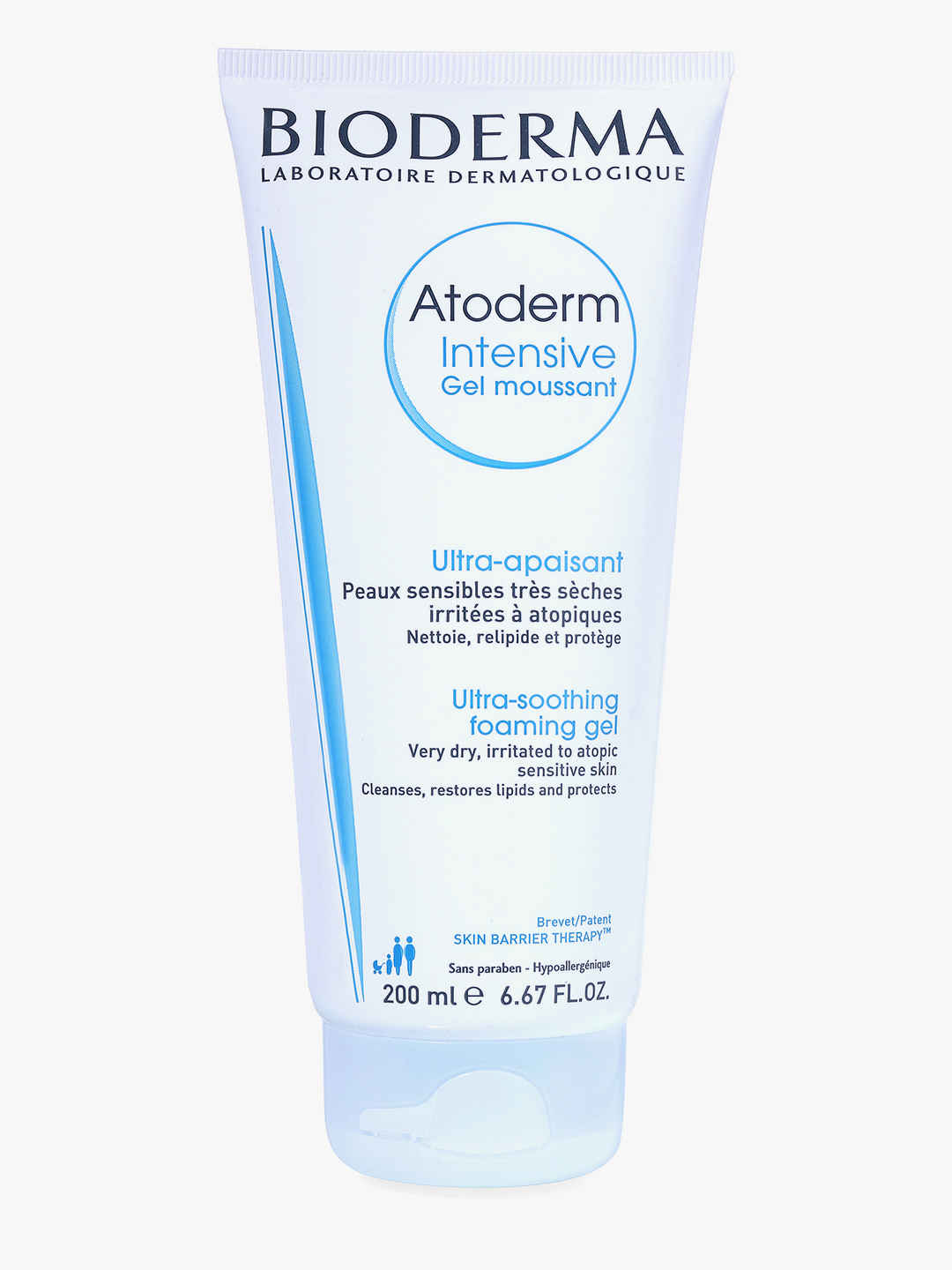 Buy Bioderma Atoderm Intensive Gel Moussant Ultra Rich Foaming (200 ml) - Purplle
