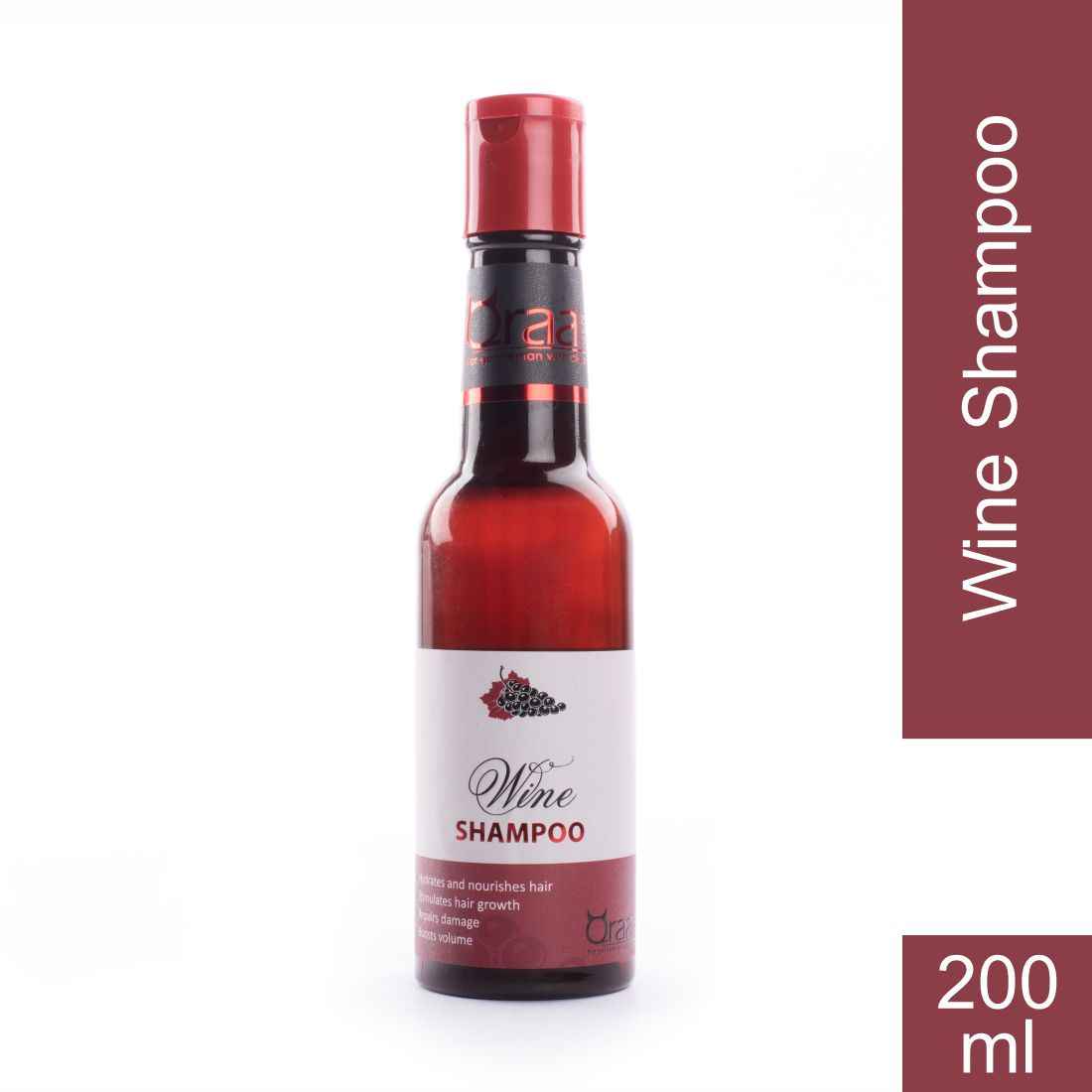 Buy Qraa Men Wine Shampoo - Purplle