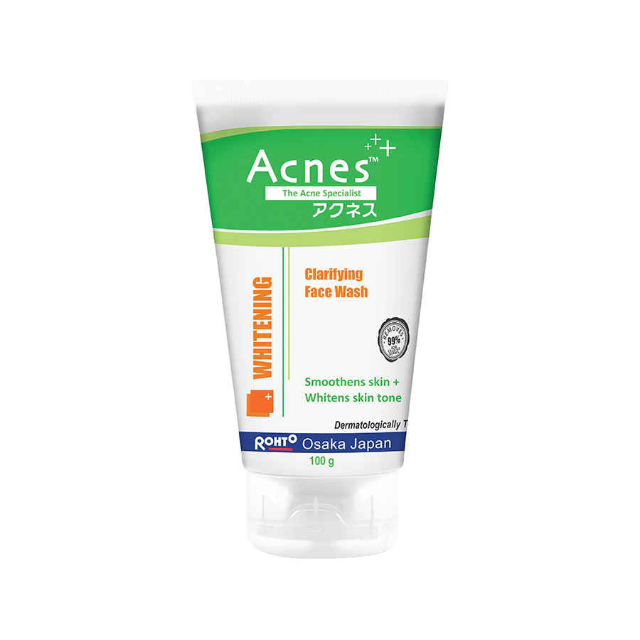 Buy Acnes Whitening Clarifying Face Wash (100 g) - Purplle