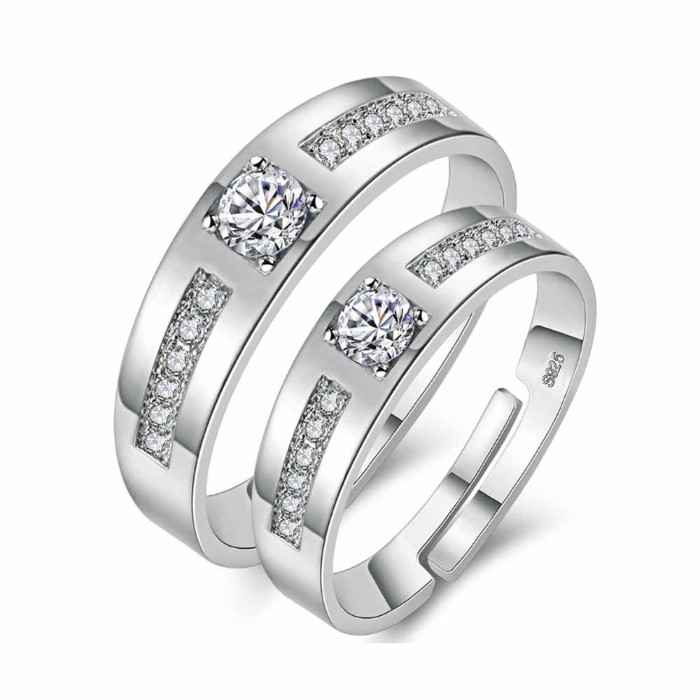 Buy Ferosh Gimma Couple Rings - Purplle