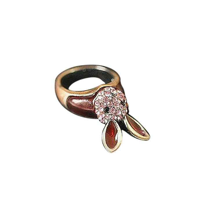 Buy Femnmas Antique Rabbit Playboy Ring - Purplle