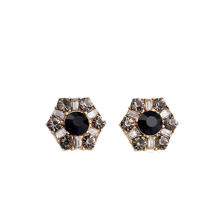 Buy Femnmas Black Designer Studs - Purplle