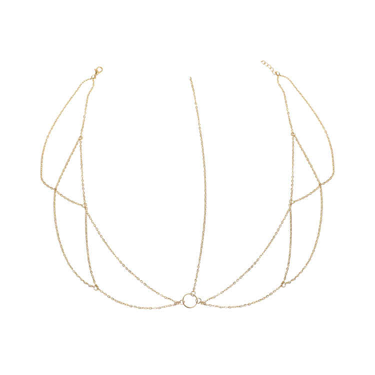 Buy Femnmas Bridal Head Multi Chain - Purplle