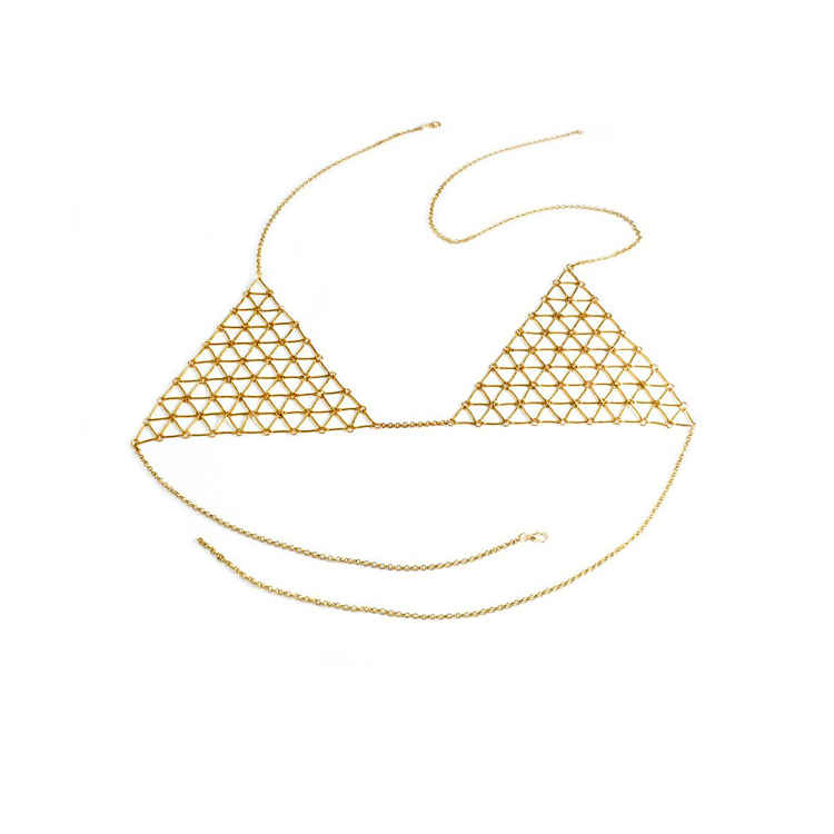 Buy Femnmas Simple Bra Chain Jewelry - Purplle