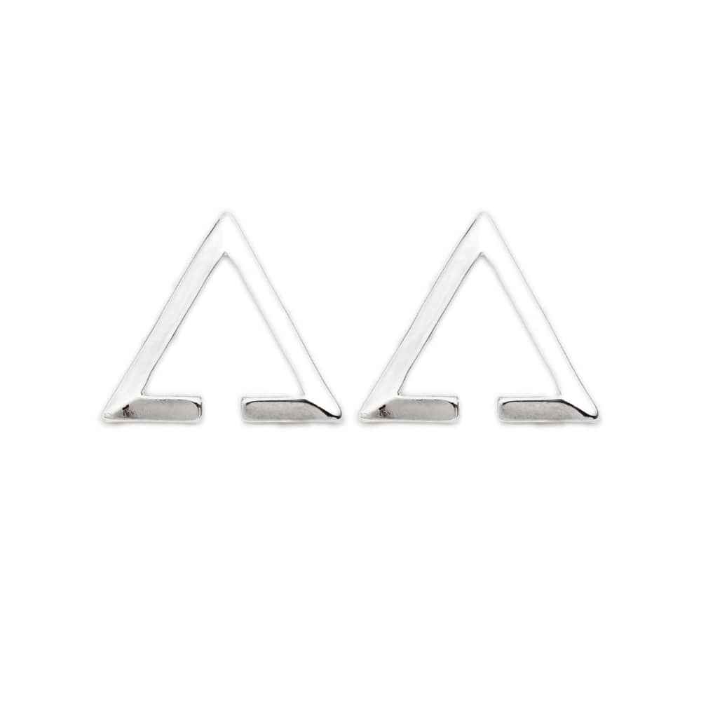 Buy Femnmas Silver Triangle Earcuff (Non Pierced) - Purplle
