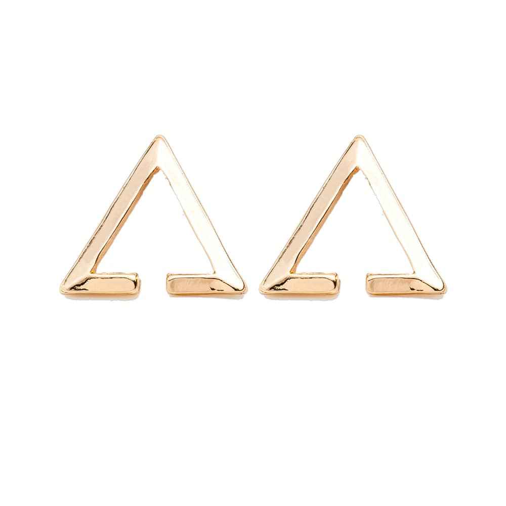 Buy Femnmas Gold Triangle Earcuff (Non Pierced) - Purplle