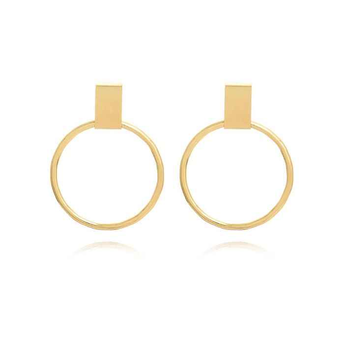 Buy Femnmas Designer Metallic Victorian Earrings - Purplle