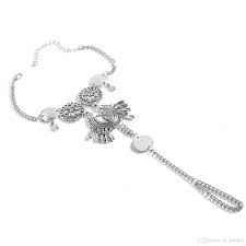 Buy Femnmas Silver Plated Metal Coins Toe Ring Anklet - Purplle