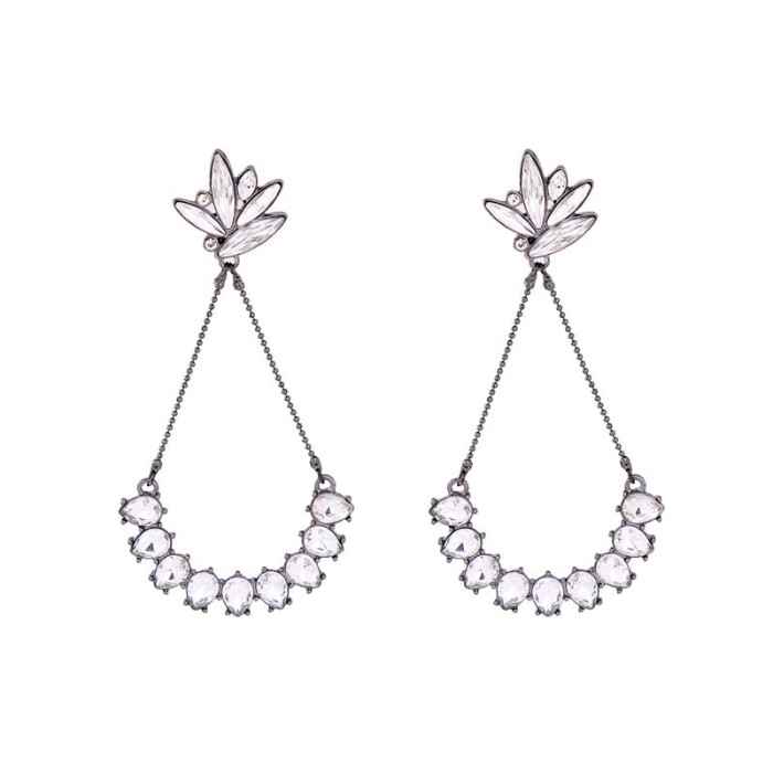Buy Femnmas Fancy Party Flying Pendant Earring - Purplle