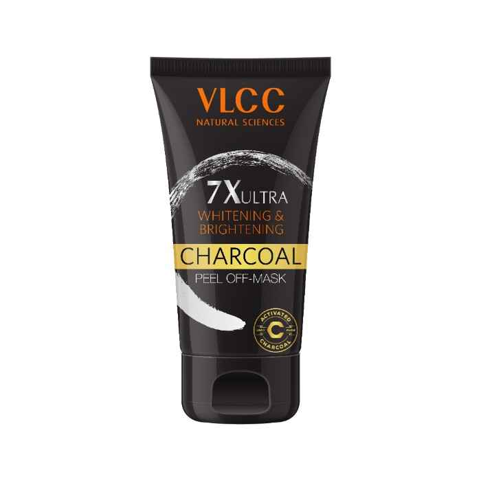 Buy VLCC 7X Ultra Whitening & Brightening Charcoal Peel off Mask (100 g) - Purplle