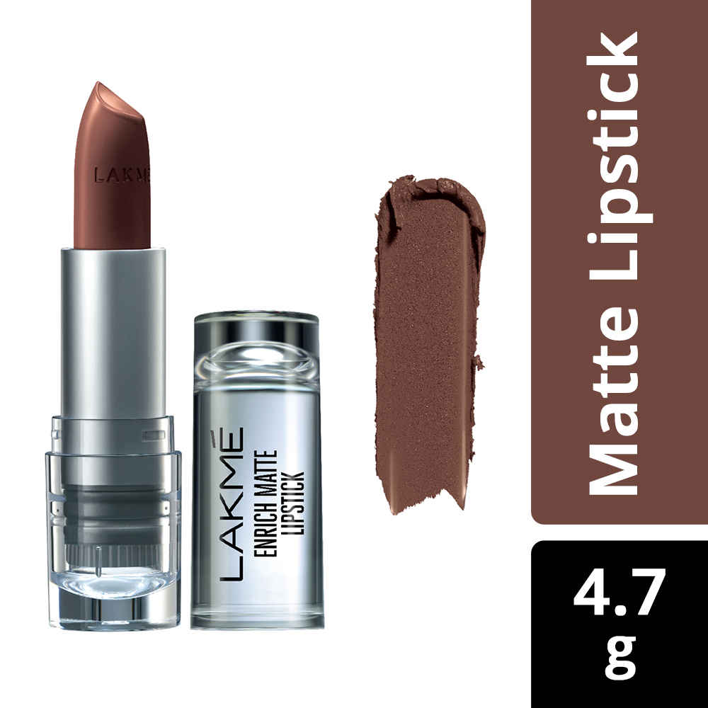 Buy Lakme Enrich Matte Lipstick - Shade BM12 (4.7 g) - Purplle