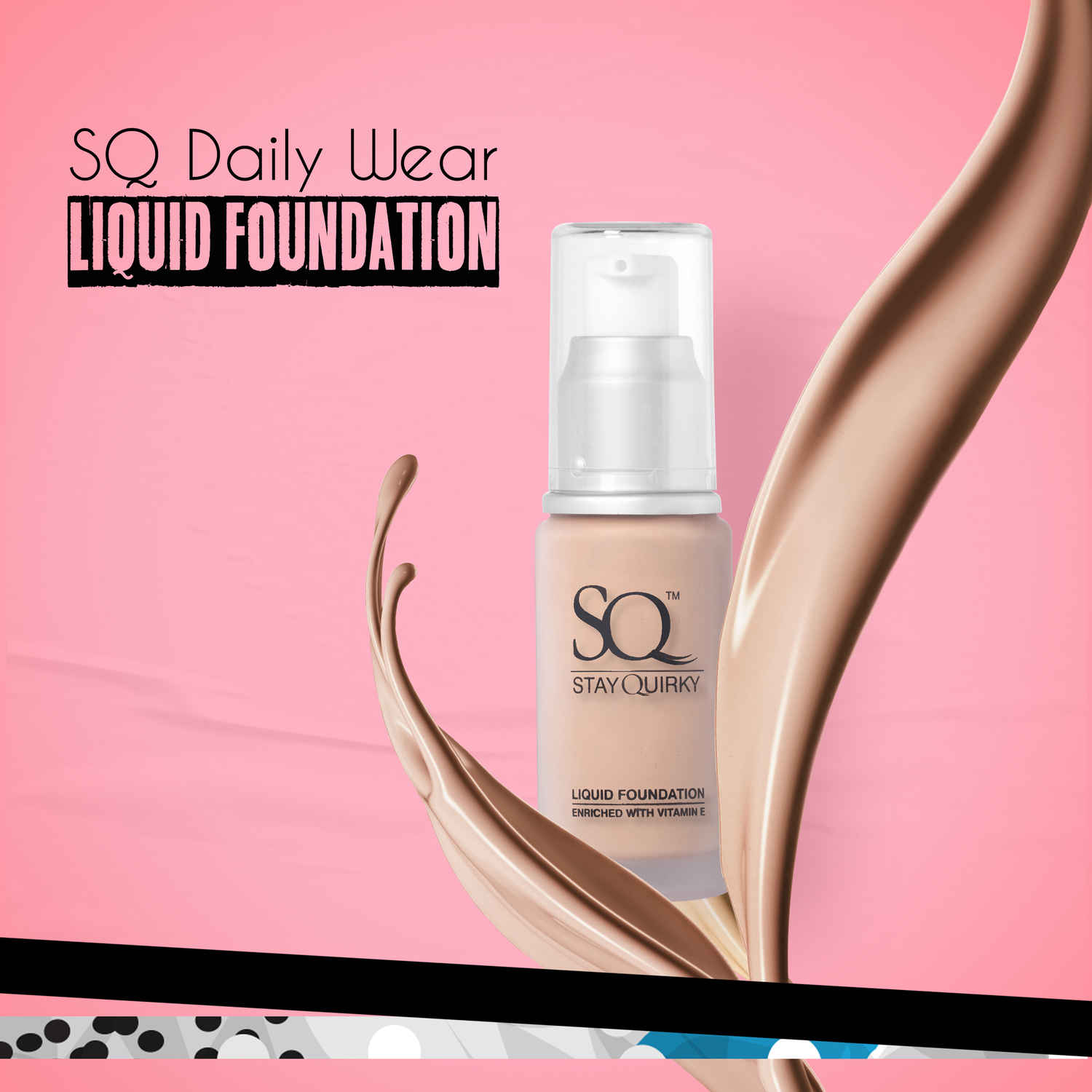 Buy Stay Quirky Daily Wear Liquid Foundation For Dusky Skin | Long Lasting | Blendable | Lightweight | Matte - Beige Bomb 7 - Purplle