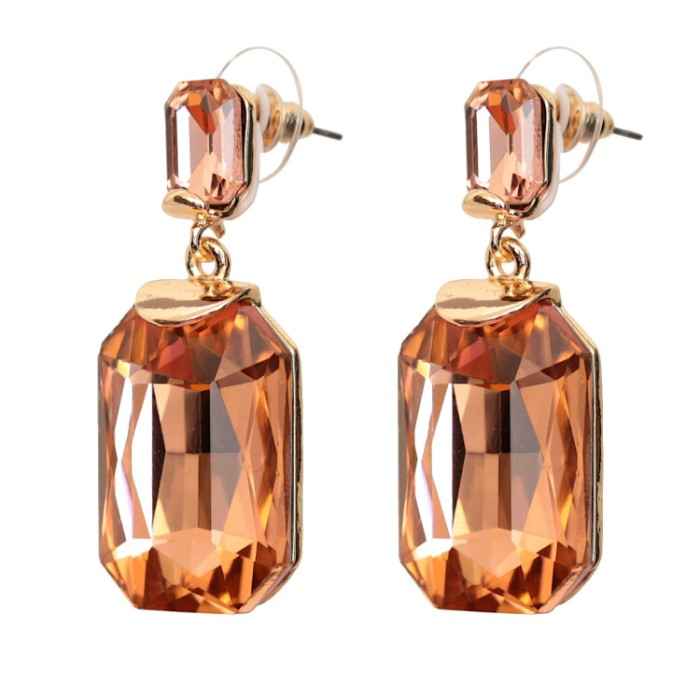 Buy Crunchy Fashion Gold Plated Dangle & Drop Earrings - Purplle