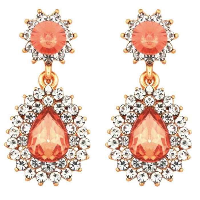 Buy Crunchy Fashion Gold Alloy Women Earring - Purplle