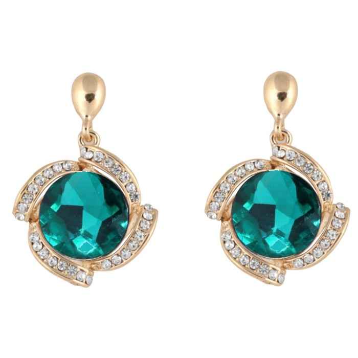 Buy Crunchy Fashion Gold Alloy Women Earring - Purplle
