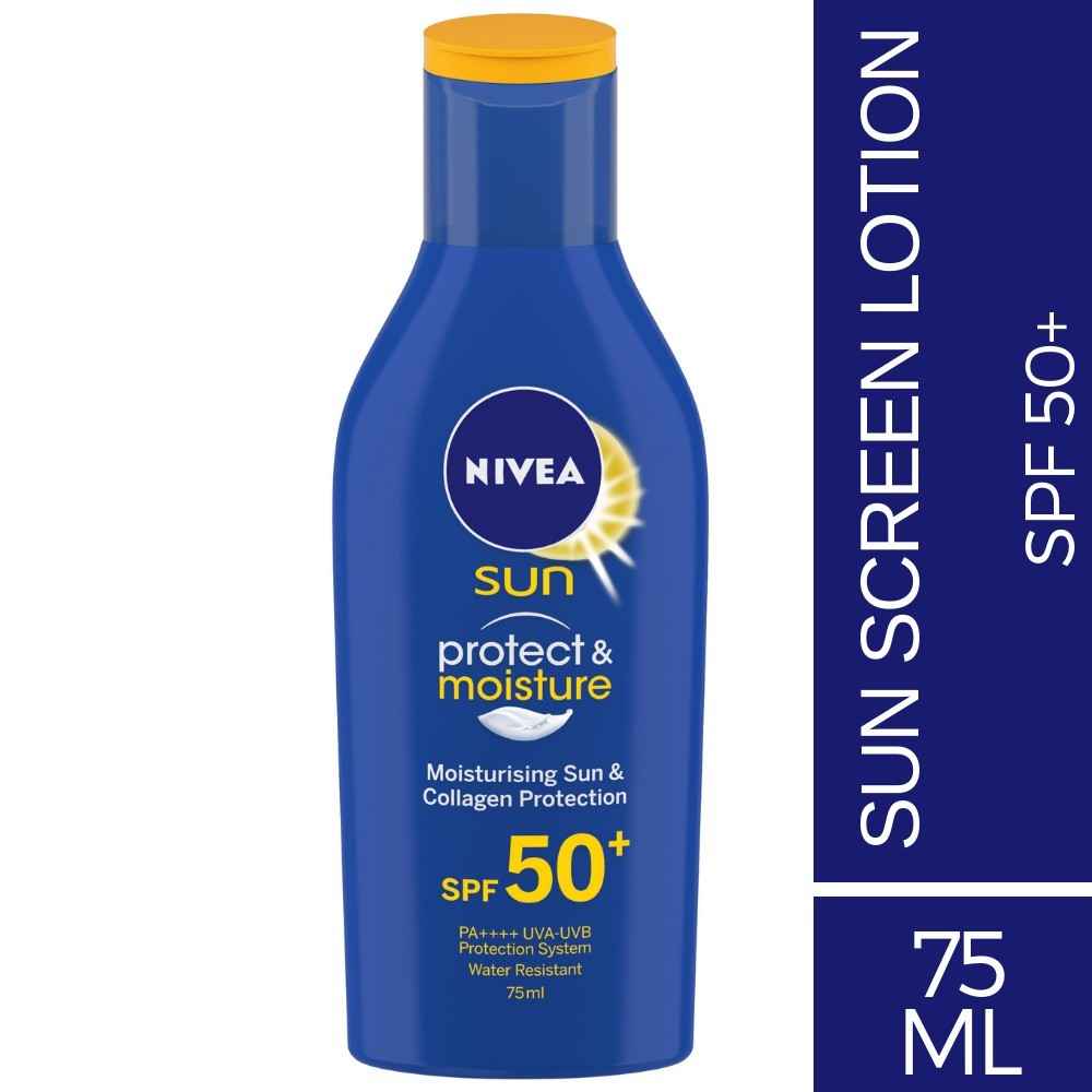Buy Nivea Sun, Moisturising Lotion, SPF 50 (75 ml) - Purplle
