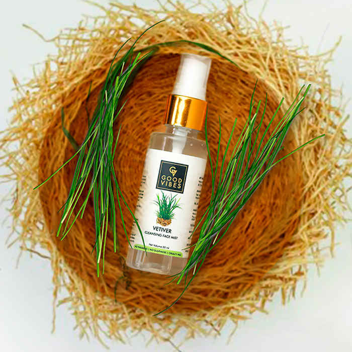 Buy Good Vibes Cleansing Face Mist - Vetiver (50 ml) - Purplle