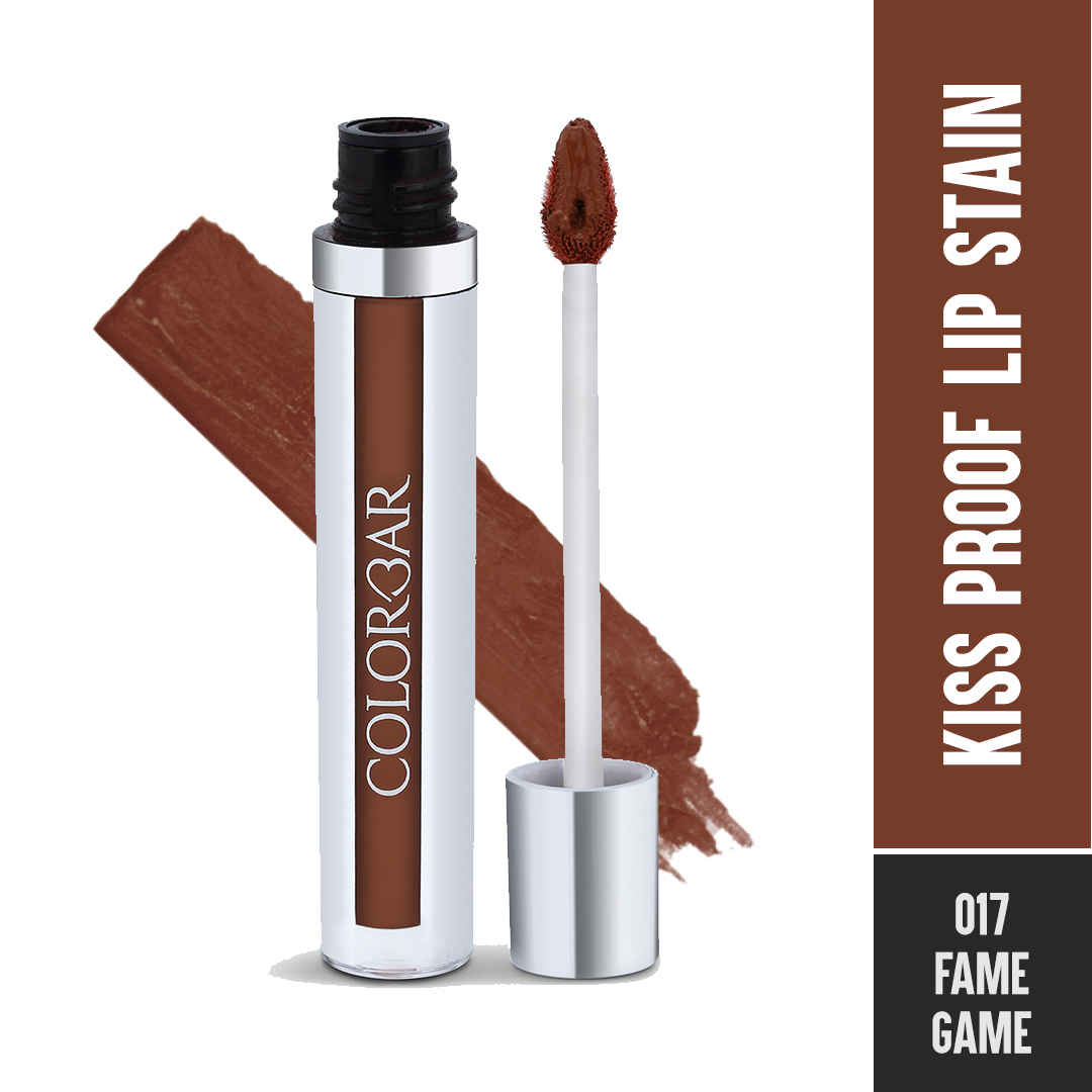 Buy Colorbar Kiss Proof Lip Stain Fame Game - Brown (6.5 ml) - Purplle