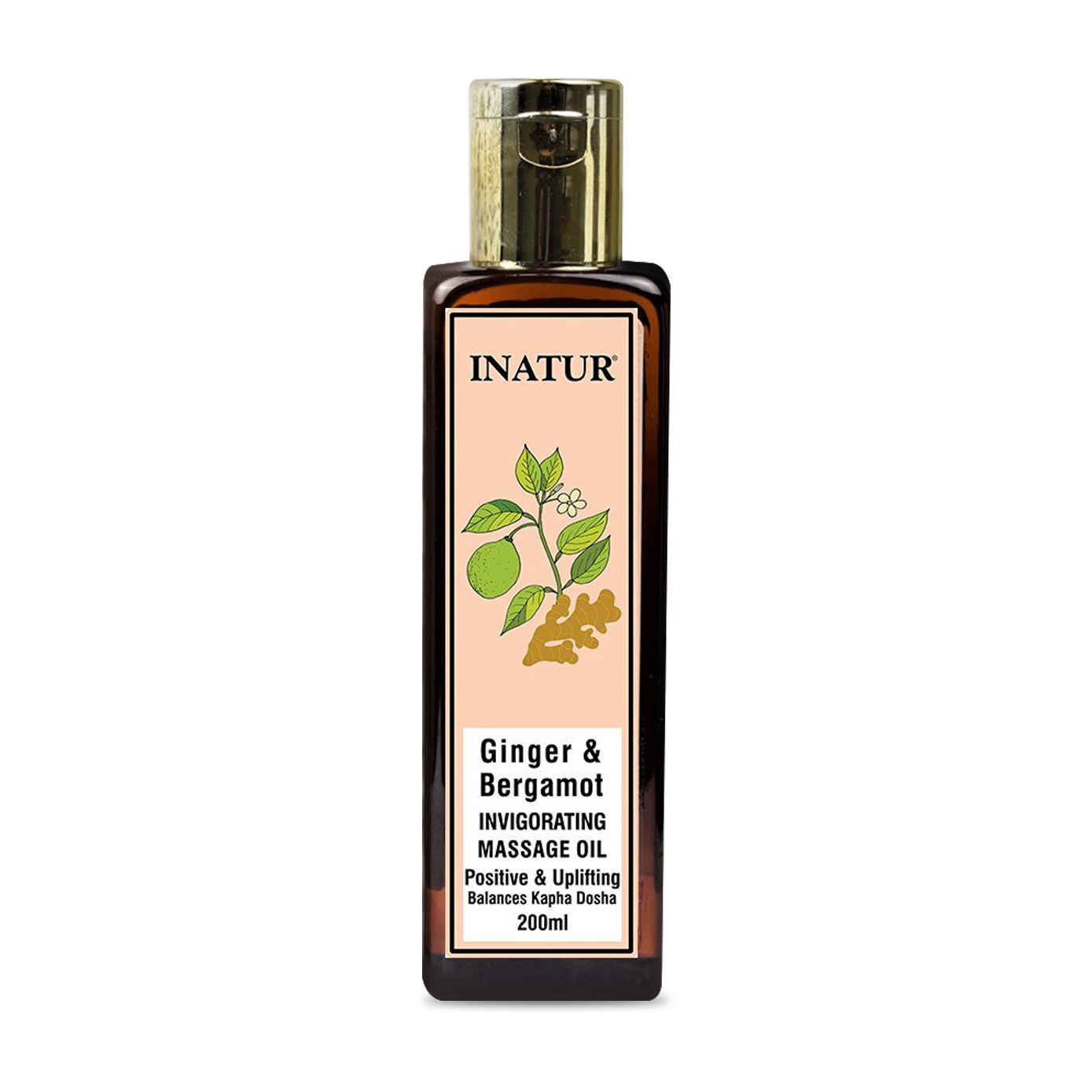 Buy Inatur Rose & Geranium Nourishing Massage Oil (200 ml) - Purplle