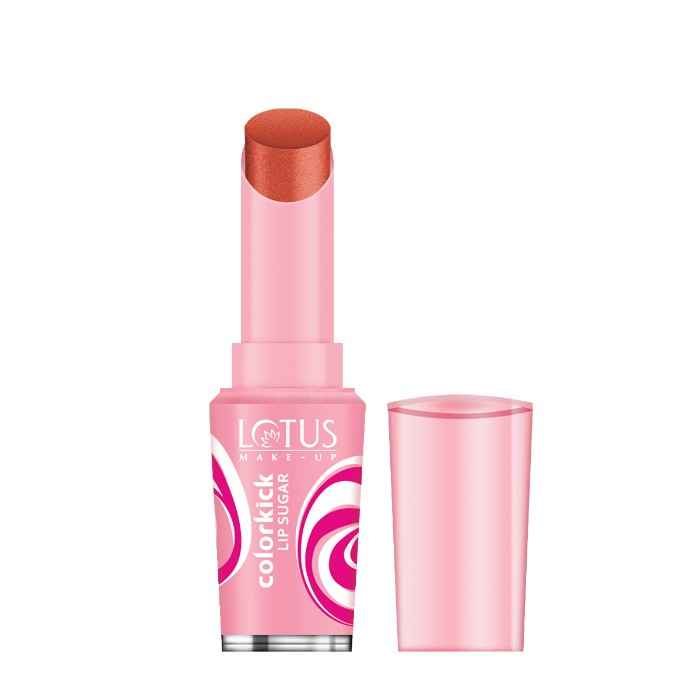 Buy Lotus Makeup Colorkick Lip Sugar Honey (3 g) - Purplle