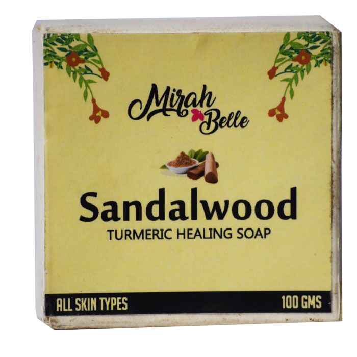 Buy Mirah Belle Sandalwood Turmeric Healing Soap (100 g) - Purplle