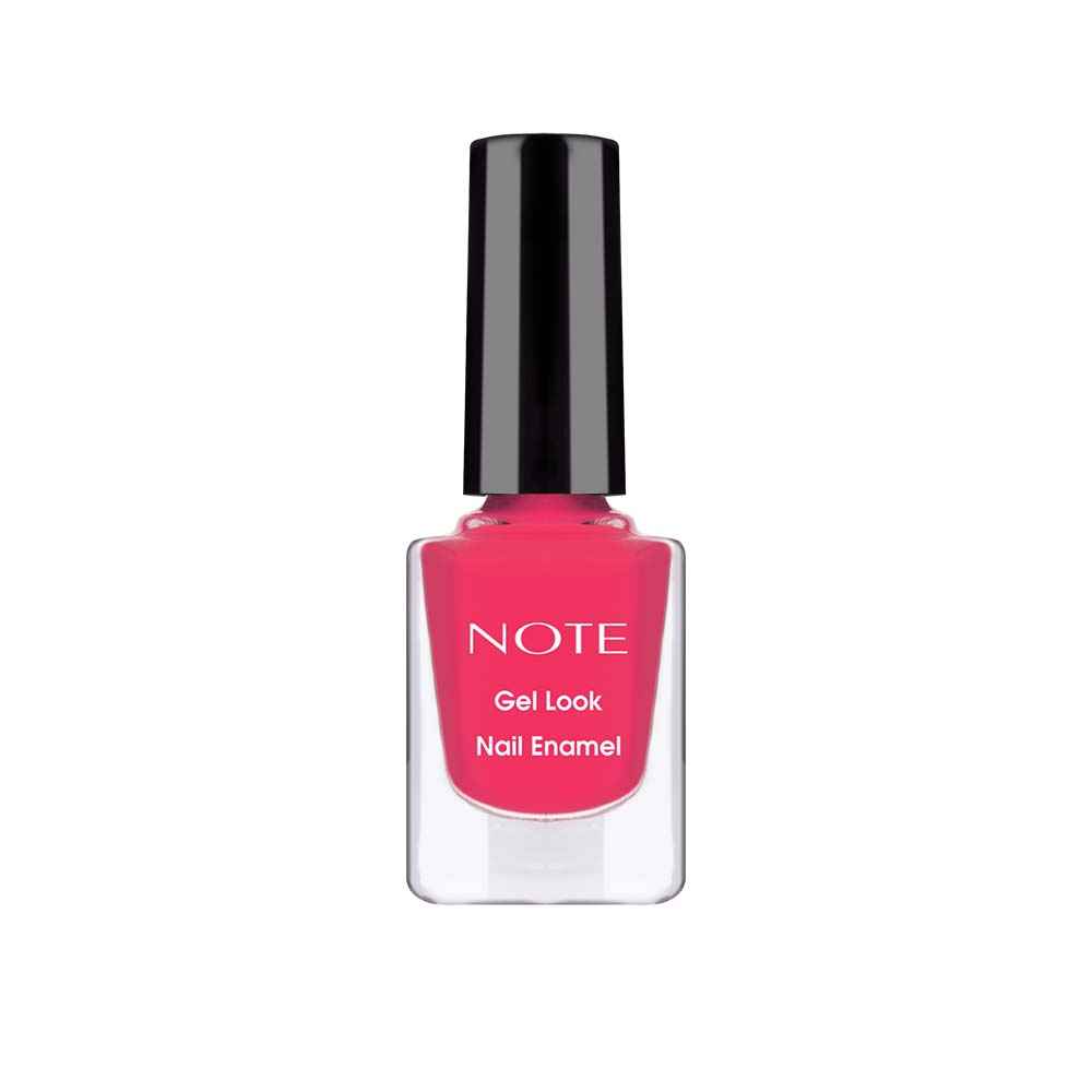 Buy NOTE GEL LOOK NAIL ENAMEL 12(Hot Pink) - Purplle