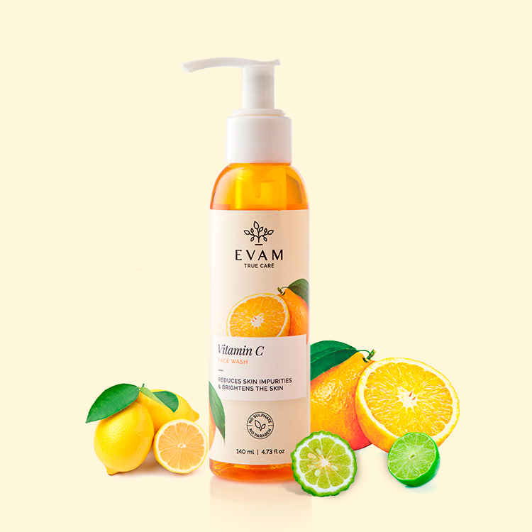 Buy Evam Vitamin C Face Wash (140 ml) - Purplle