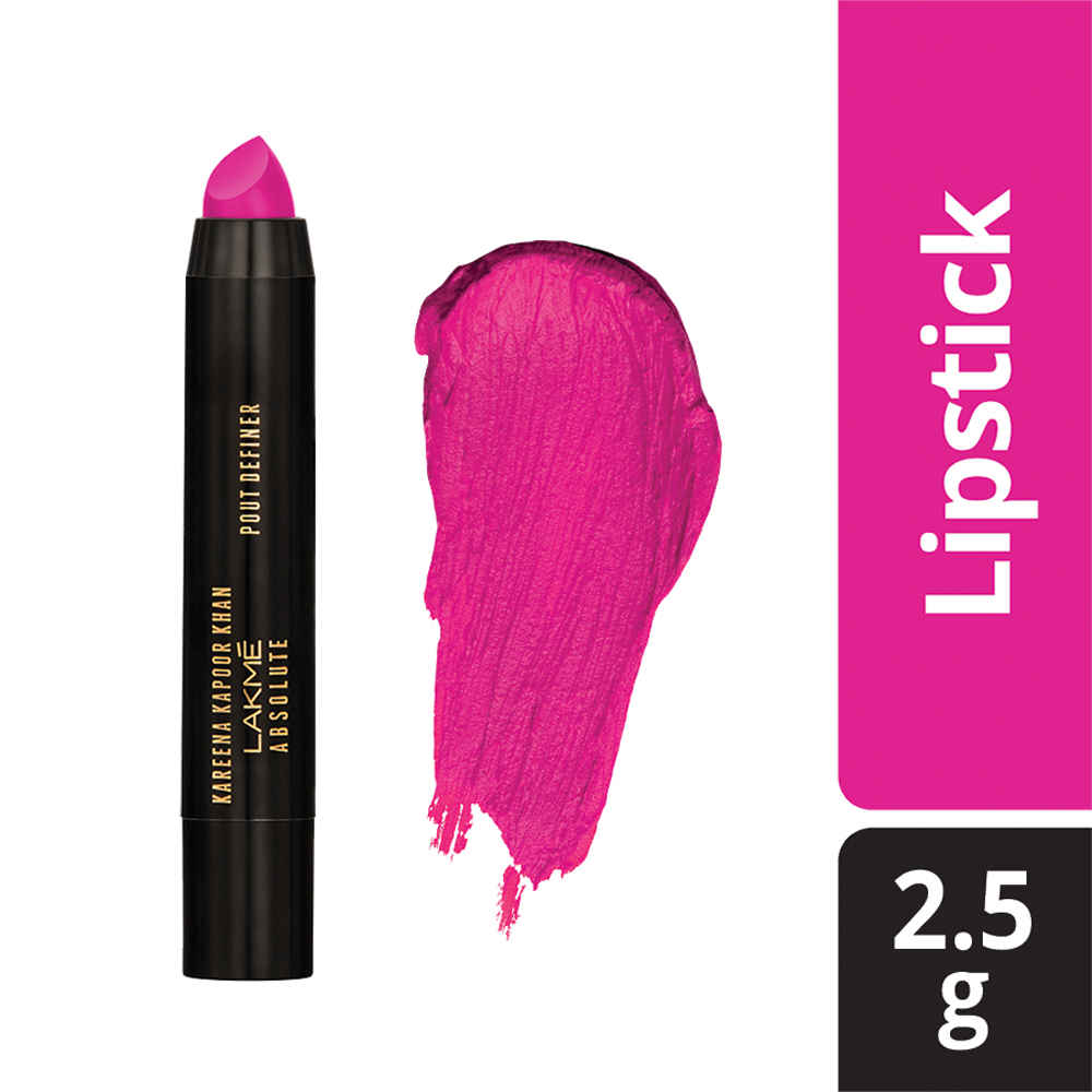 Buy Kareena Kapoor Khan Lakme Absolute Pout Definer - Fuschia Fashionista (2.5 g) - Purplle