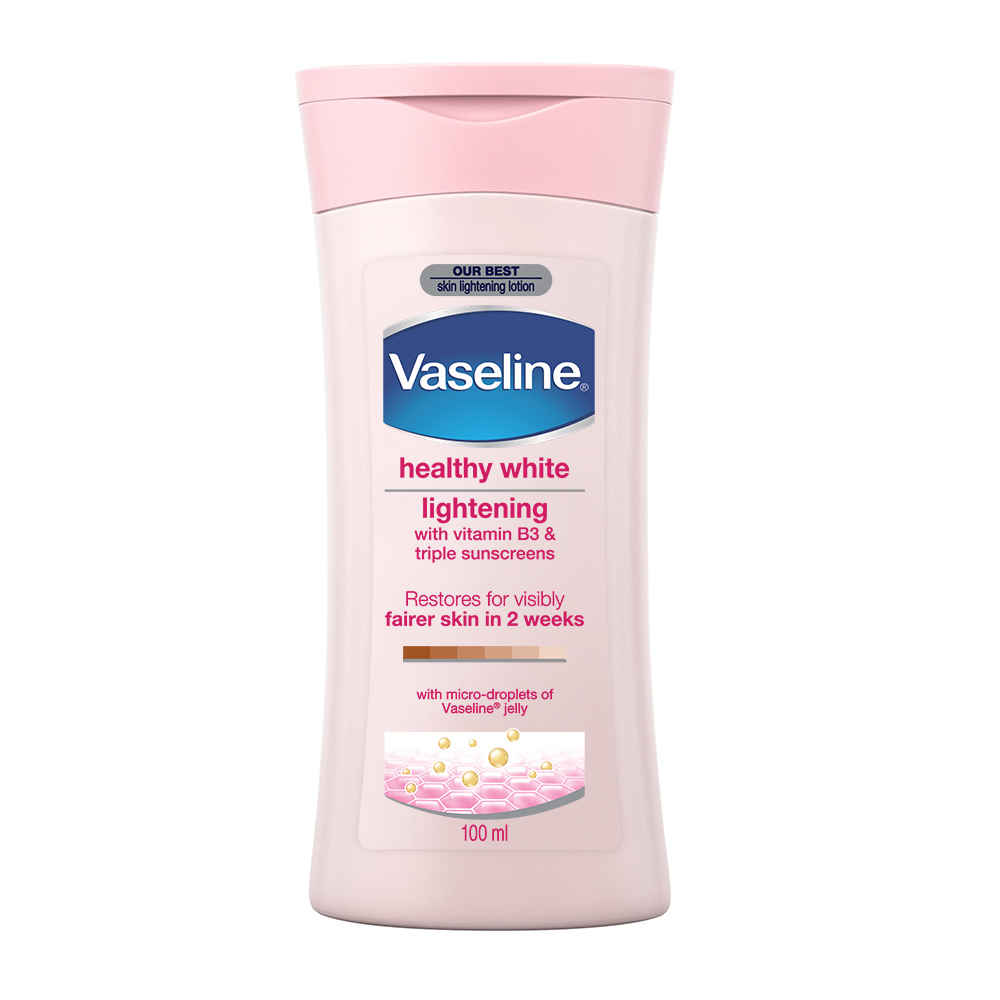 Buy Vaseline Healthy White Lightening Body Lotion (100 ml) - Purplle