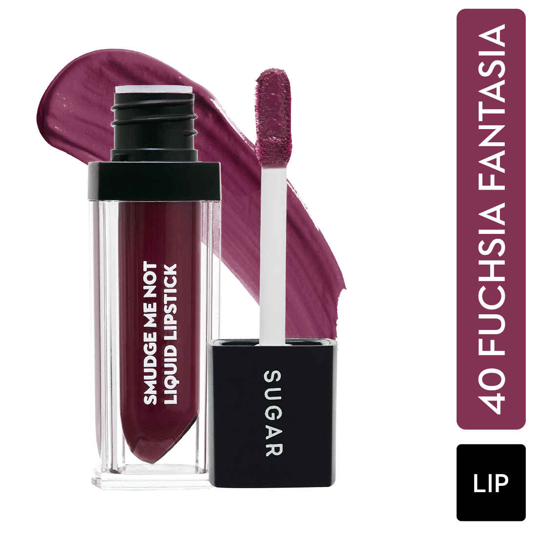Buy Smudge Me Not Liquid Lipstick - 40 Fuchsia Fantasia (Fuschia Plum) - Purplle