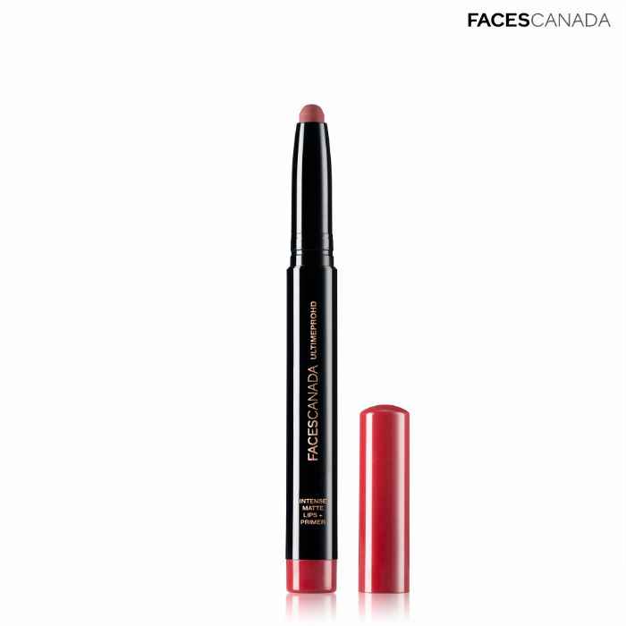 Buy Faces Canada Ultime Pro HD Intense Matte Lips + Primer 04 Crushed Berry (1.4 g) - Purplle