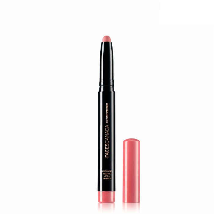 Buy Faces Canada Ultime Pro HD Intense Matte Lips + Primer - Nearly Nude 08 (1.4 g) - Purplle