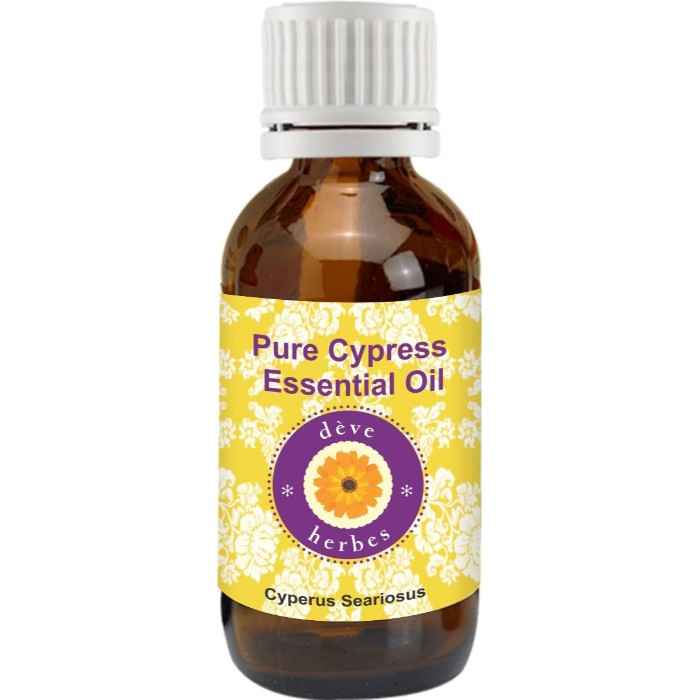 Buy Deve Herbes Pure Cypress Essential Oil (Cupressus sempervirens) Natural Therapeutic Grade Steam Distilled 30ml - Purplle