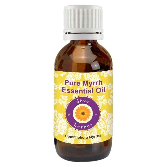 Buy Deve Herbes Pure Myrrh Essential Oil (Commiphora myrrha) Natural Therapeutic Grade Steam Distilled 10ml - Purplle