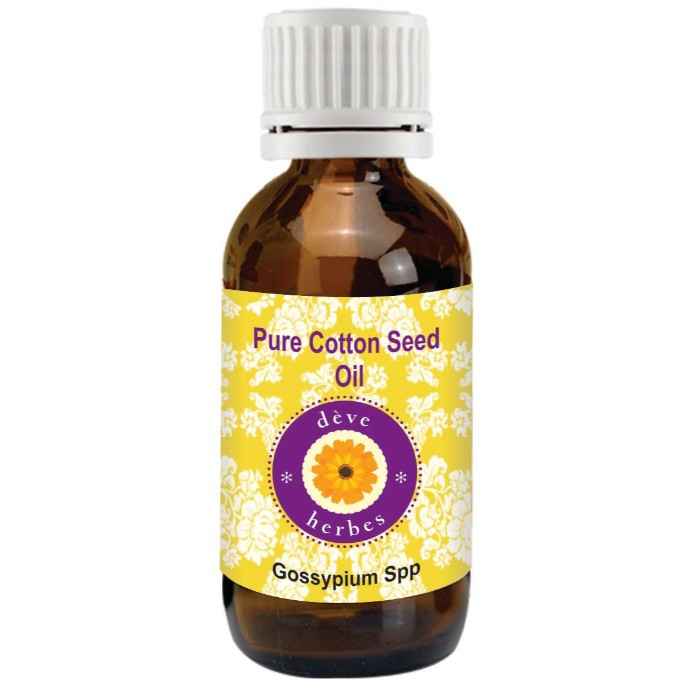 Buy Deve Herbes Pure Cotton Seed Oil (Gossypium spp) Natural Therapeutic Grade Cold Pressed 100ml - Purplle