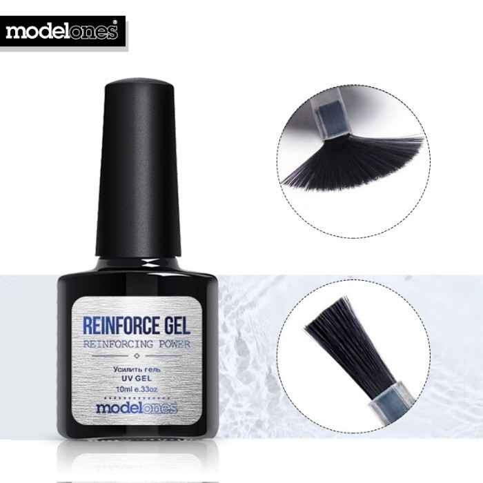 Buy Modelones Reinforcement Gel Polish Nail UV Gel Clear Varnish Lacquer Primer kit bright Base Coat No WipeTop Layer Nail Gel (10 ml) - Purplle