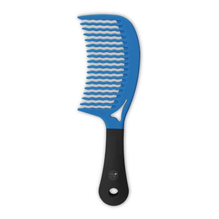 Buy TS Matte Finish Premium Grooming Comb (Blue) - Purplle
