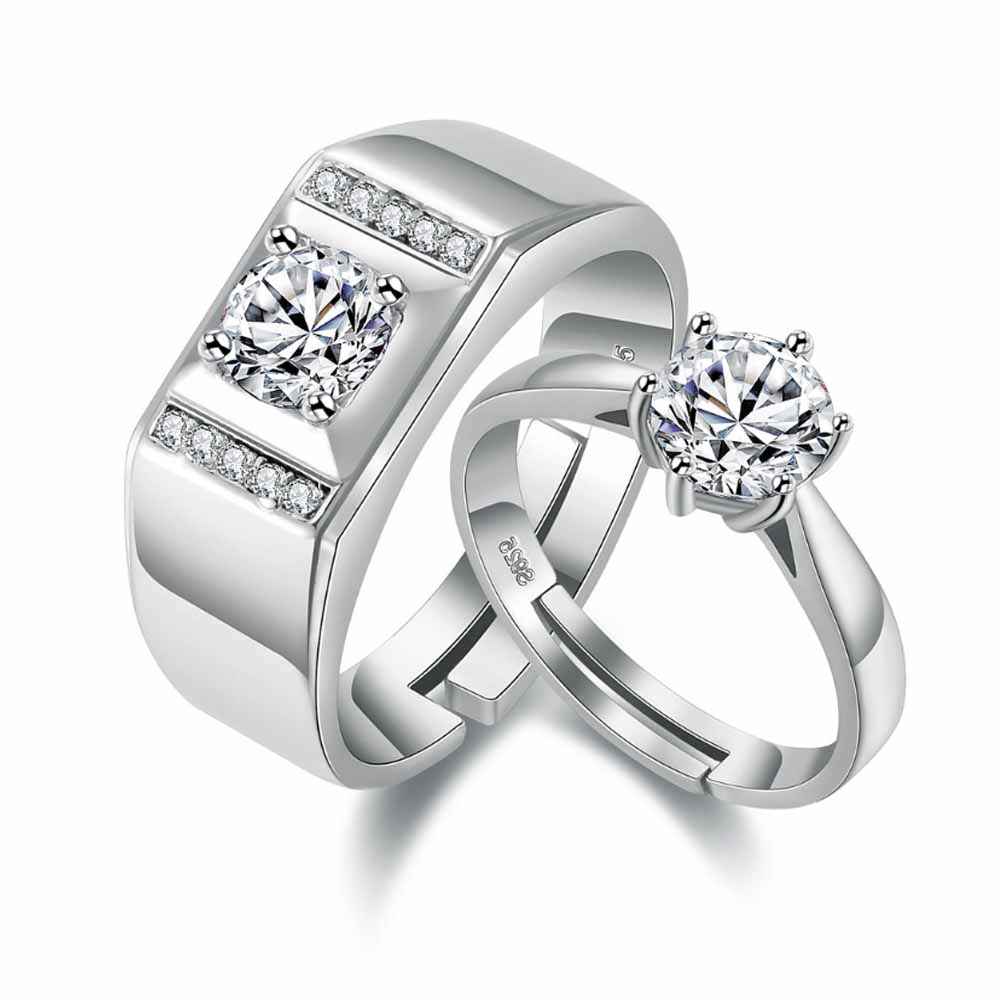 Buy Ferosh Coppia Couple Rings - Purplle