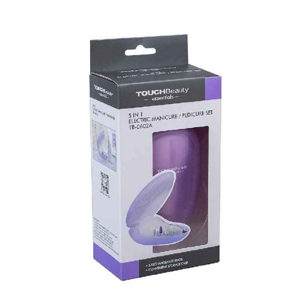 Buy TOUCHBeauty TB 0602A 5 in 1 Electric Manicure/Pedicure Set - Purplle