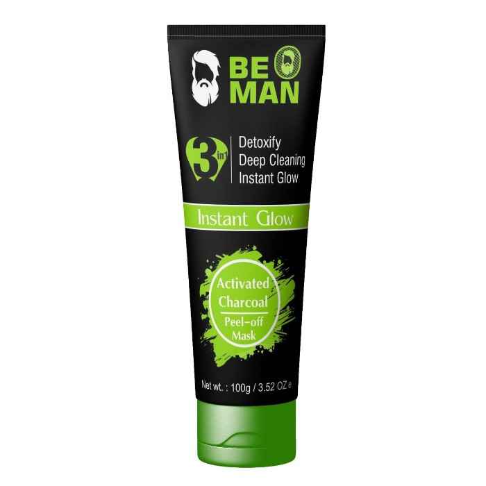 Buy Be O Man - Activated Charcoal Peel Off Mask (100 g) - Purplle