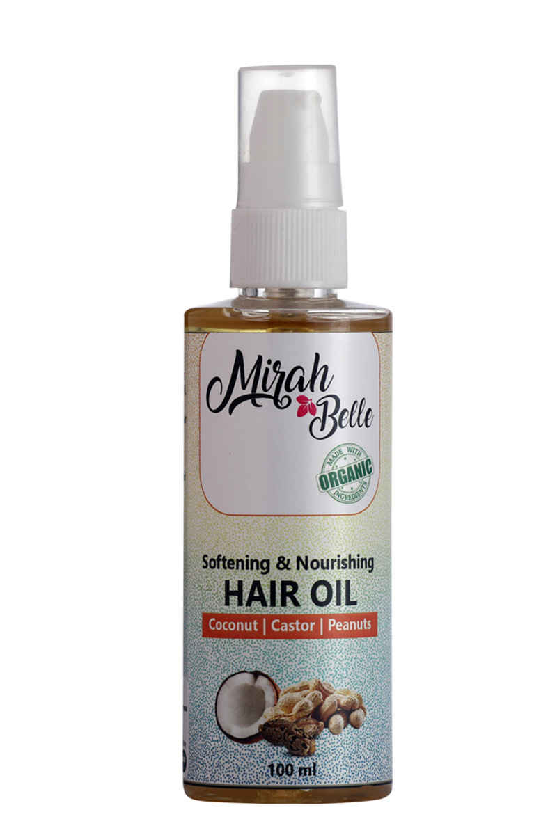 Buy Mirah Belle Softening & Nourishing Hair Oil (100 ml) - Purplle