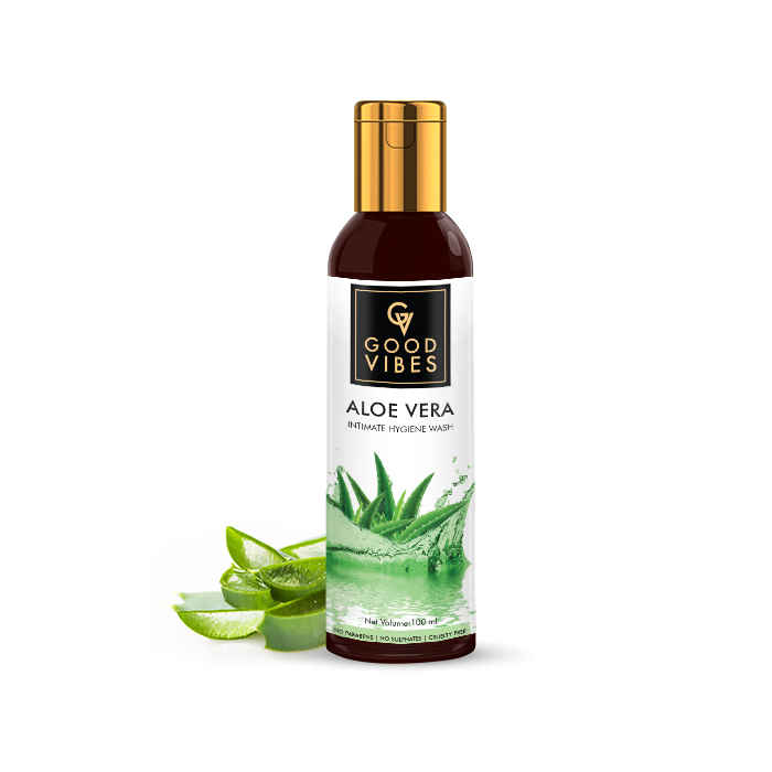 Buy Good Vibes Intimate Hygiene Wash - Aloe Vera (100 ml) - Purplle