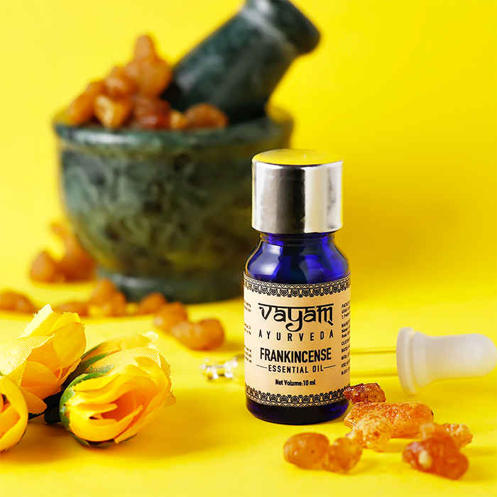 Buy Vayam Ayurveda Pure Essential Oil - Frankincense (10 ml) | Ayurvedic | Natural | Herbal | Pure | Sulphate free | Paraben Free - Purplle