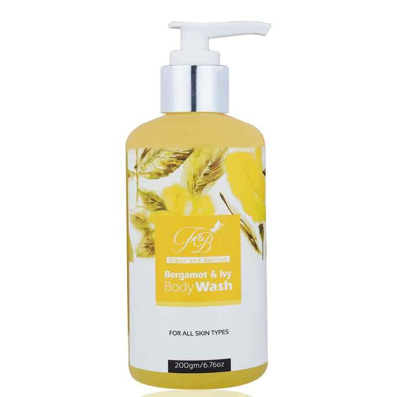 Buy Fleur & Berries Bergamot And Ivy Body Wash (200 ml) - Purplle