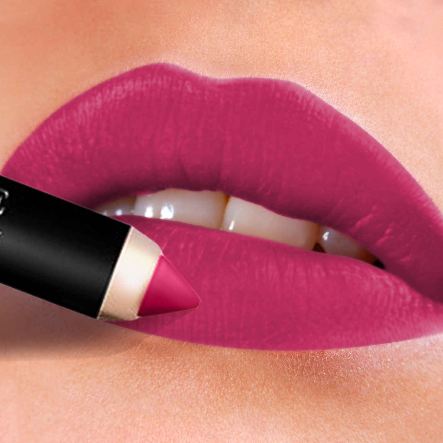 Buy NY Bae Mets Matte Lip Crayon | Satin Texture | Red | Enriched with Vitamin E - Sexy Second Base 25(2.8 g) - Purplle